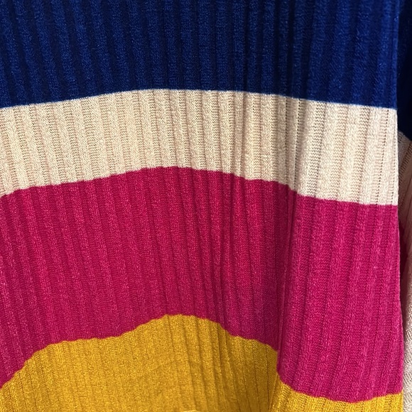 Modern Vintage Boutique colorful cardigan size L - Picture 4 of 4